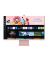 Samsung 32'' LS32BM801UUXEN VA 3840x2160 UHD 16:9 1xMicro HDMI/1xUSB-C 1xUSB-C (65W) 4 ms (GTG) HAS / Webcam / głośniki płaski różowy SMART - nr 150