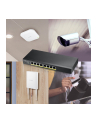 zyxel Przełącznik zarządzalny GS1915-8EP PoE Smart 60W 802.3at desktop hybrid mode Switch - nr 40