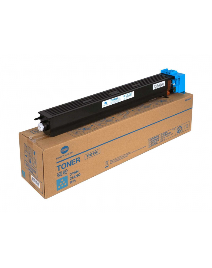 KONICA - MINOLTA TONER ORYGINALNY KM TN-713C () (BŁĘKITNY) -  A9K8450 główny