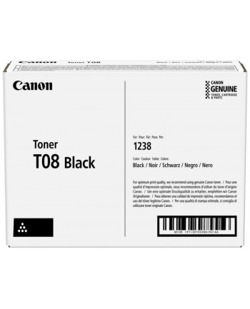 Canon toner Black T08, 3010C006 (T08) nr 1