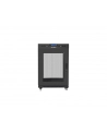 Szafa instalacyjna RACK stojąca 19 15U 800X1000 czarna drzwi perforowane LCD( FLAT PACK) - nr 20