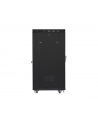 Szafa instalacyjna RACK stojąca 19 15U 800X1000 czarna drzwi perforowane LCD( FLAT PACK) - nr 8