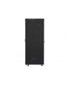 Szafa instalacyjna RACK stojąca 19 27U 800X1000 czarna LCD (FLAT PACK) - nr 28