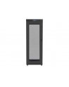 Szafa instalacyjna RACK stojąca 19 27U 800X1000 czarna LCD (FLAT PACK) - nr 32