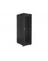 Szafa instalacyjna RACK stojąca 19 27U 800X1000 czarna LCD (FLAT PACK) - nr 9