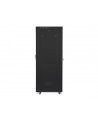 Szafa instalacyjna rack stojąca 19 cali 37U 800x1000 czarna drzwi perforowane LCD ( Flat pack) - nr 8