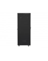 Szafa instalacyjna rack stojąca 19 cali 37U 800x1000 czarna drzwi perforowane LCD ( Flat pack) - nr 9