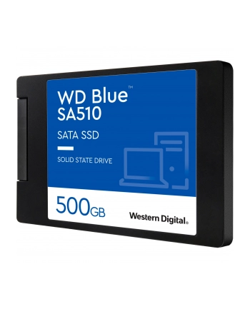 western digital WD Blue SA510 SSD 500GB SATA III 6Gb/s cased 2.5inch 7mm internal single-packed nr 2