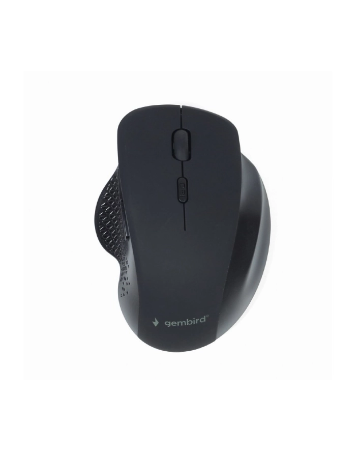 GEMBIRD MUSW-6B-02 Bezprzewodowa mysz optyczna 6 przycisków kolor czarny Nano odbiornik główny