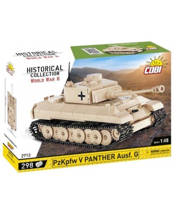 COBI 2713 Historical Collection WWII Czołg PzKpfw V Panther Ausf. G 298 klocków