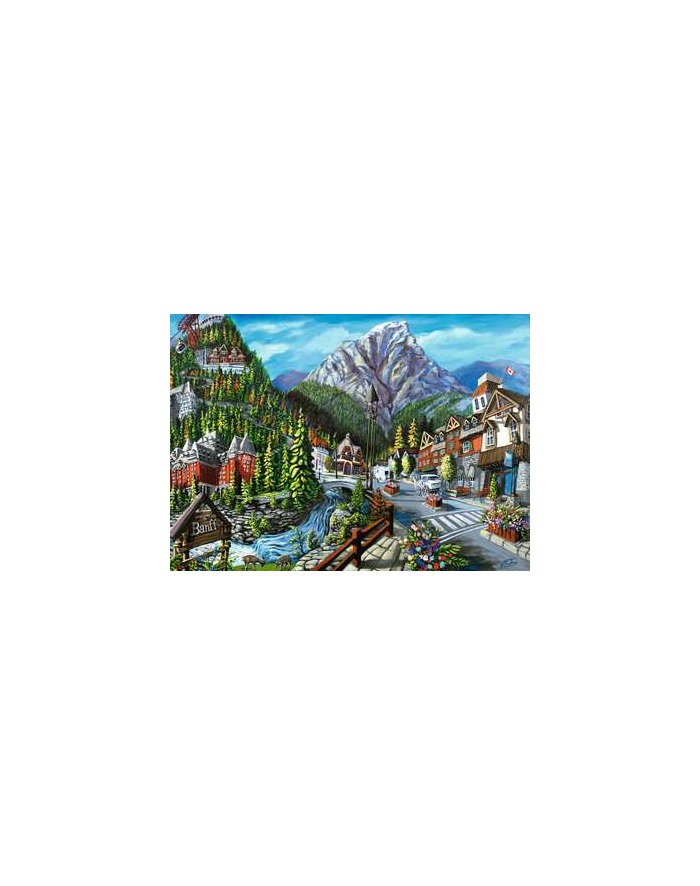 Puzzle 1000el Witamy w Banff 164813 RAVENSBURGER główny