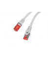 LANBERG Patchcord kat.6 FTP LSZH CU 1m szary Fluke passed - nr 3