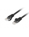 LANBERG Patchcord kat.6 UTP LSZH CU 10m czarny Fluke passed - nr 10