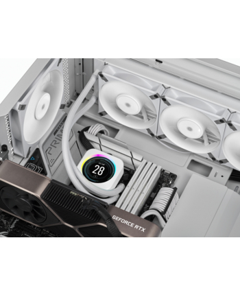 CORSAIR AF ELITE Series AF140 ELITE WHITE 140mm Fluid Dynamic Fan with AirGuide Single Pack