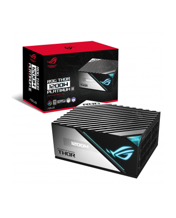 ASUS ROG Thor 1200W Platinum II 1200 Watt Fully Modular Power Supply 80+ Platinum Lambda A++ Certified ROG heatsinks