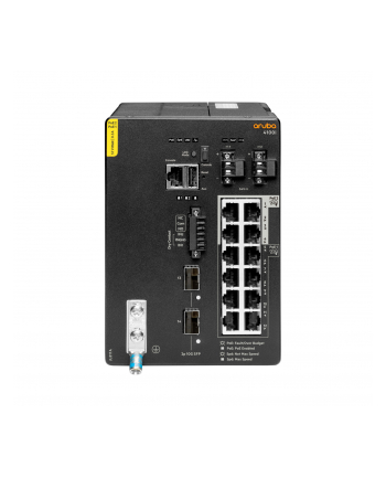hewlett packard enterprise HPE Aruba 4100i Switch 12G 8 Port Class 4 PoE and 4 Port Class 6 PoE 2 SFP+ Layer 2 Web GUI CLI NetEdit REST APIs