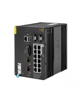 hewlett packard enterprise HPE Aruba 4100i Switch 12G 8 Port Class 4 PoE and 4 Port Class 6 PoE 2 SFP+ Layer 2 Web GUI CLI NetEdit REST APIs