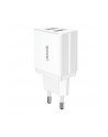 usams Ładowarka sieciowa 2xUSB T24 2,1A Biała - nr 1