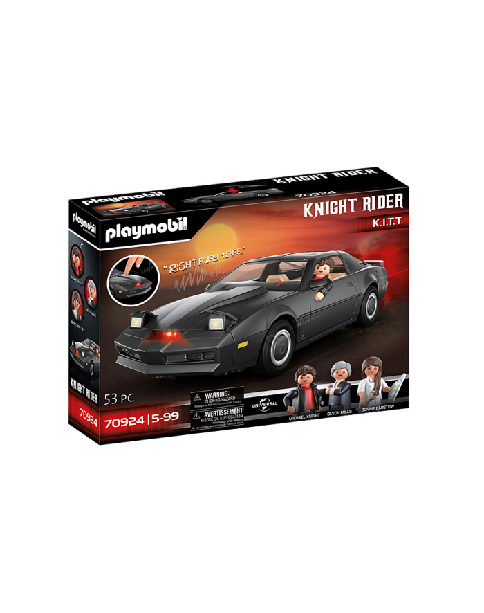 Playmobil Knight Rider - K.I.T.T. - 70924 główny