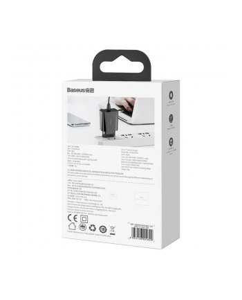 BAS(wersja europejska)S ŁADOWARKA SIECIOWA MINI QC USB-C PD 3A 20W