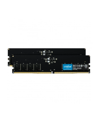Crucial DDR5 - 32 GB - 4800 - CL - 40 Dual Kit, memory (Kolor: CZARNY, CT2K16G48C40U5)