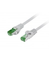 LANBERG Patchcord kat.7 S/FTP LSZH CU 3m szary Fluke passed - nr 8