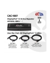 Adapter Club 3D CAC-1007 DisplayPort™ 14 Active Repeater 4K120Hz HBR3 F/F - nr 1