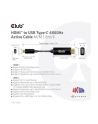 Kabel Club 3D CAC-1334 HDMI to USB-C 4K60Hz Active Cable M/M 18m - nr 6