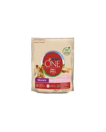 purina nestle Karma One Mini DeliCate z łososiem i ryżem 800g nr 2