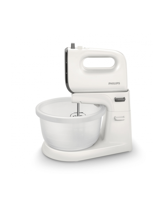 Mikser ręczny z misą Philips HR3745/00 (450W; kolor biały) główny