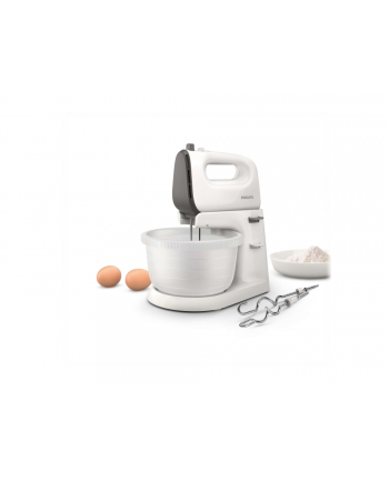 Mikser ręczny z misą Philips HR3745/00 (450W; kolor biały) nr 2