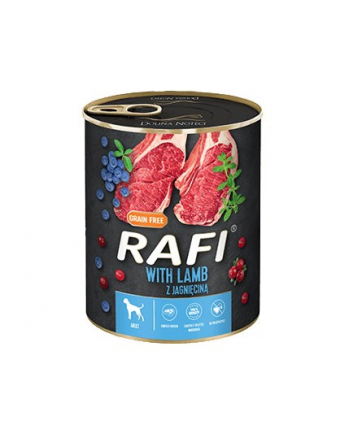 dolina noteci Karma Rafi dla psa jagnięcina 800g