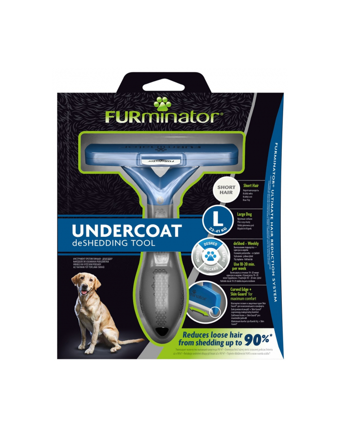 Furminator dla psów krótkowłosych - Large główny