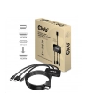 Hub Club 3D CAC-1630 USB Type-C + HDMI™ + MiniDP™ 12 to HDMI™ 4K60Hz HDR M/M Active Adapter 32AWG - nr 19
