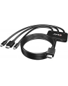 Hub Club 3D CAC-1630 USB Type-C + HDMI™ + MiniDP™ 12 to HDMI™ 4K60Hz HDR M/M Active Adapter 32AWG - nr 37