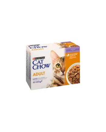 purina nestle Karma Cat Chow z jagnięciną i zieloną fasolką10x85g nr 2