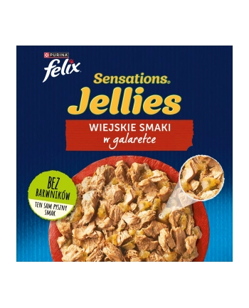 purina nestle Karma Felix Sensations Indyk Makrela jagnięc 12x85g nr 1