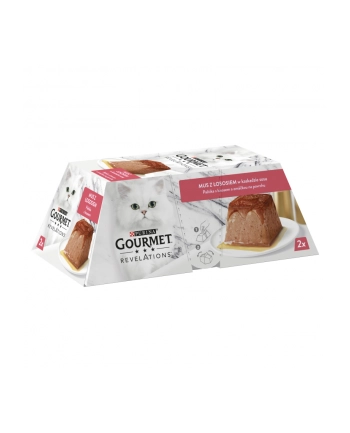 purina nestle Karma Gourmet Revelations Mus Łosoś 2x57g nr 1