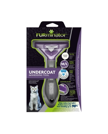 Furminator dla kotów krótkowłosych - Large nr 1