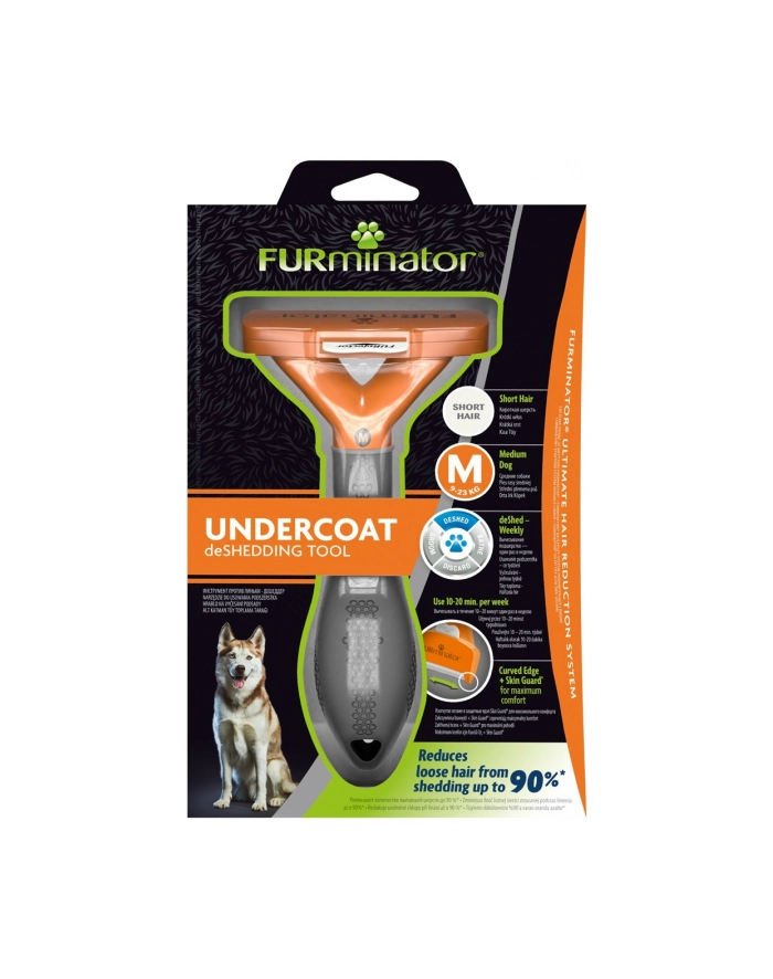 Furminator dla psów krótkowłosych - Medium główny
