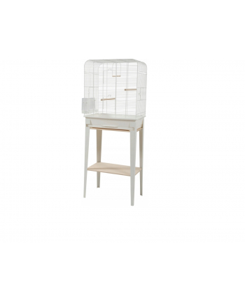 ZOLUX Klatka ze stojakiem CHIC Loft S kol biały nr 1