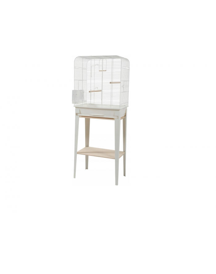 ZOLUX Klatka ze stojakiem CHIC Loft S kol biały główny