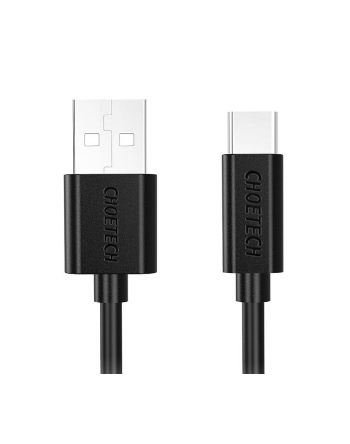 CHOETECH KABEL USB C - USB A 2M 24 A 5V 480 MB/S PVC AC0003 BLACK główny