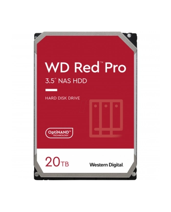 Dysk HDD WD Red Pro WD201KFGX (20 TB ; 35 ; 512 MB; 7200 obr/min) nr 1