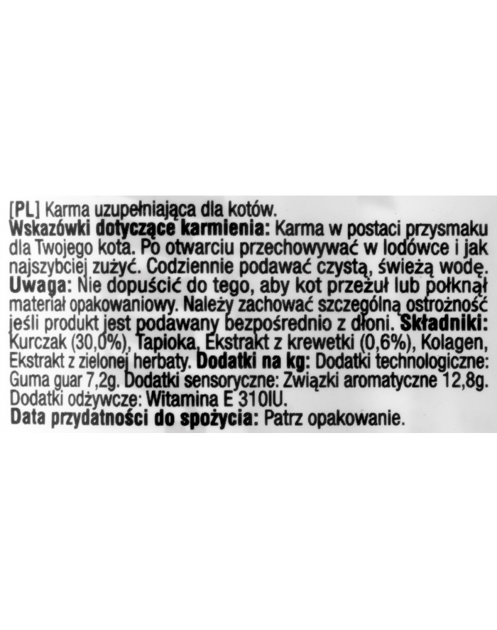 inaba Przysmak CHURU Kurczak z krewetkami dla kota 4x14g główny