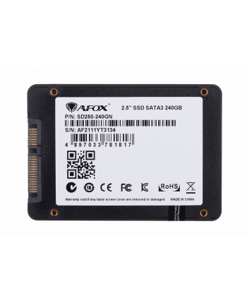 AFOX SSD 240GB TLC 555 MB/S SD250-240GN