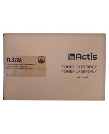 Toner Actis TL-522A (zamiennik Lexmark 52D2000 ; Supreme; 6000 stron; czarny)