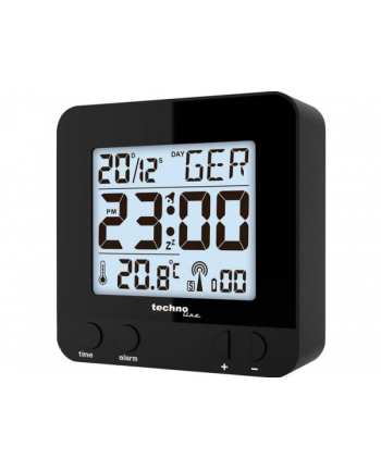 techno line Budzik cyfrowy TECHNOLINE WT235B AIR Home Black nr 2