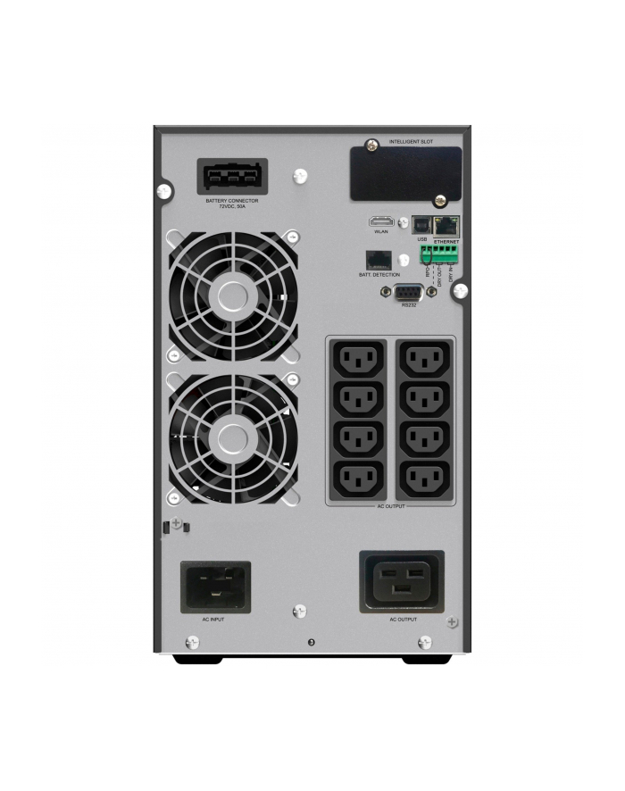 POWER WALKER UPS ON-LINE VFI 3000 ICT IOT PF1 1/1 FAZY  3000VA  USB/RS232  8X IEC C13 + 1X C19  C120EPO główny