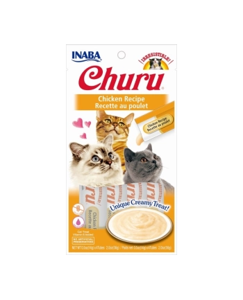 inaba Przysmak CHURU z kurczakiem dla kota 4x14g nr 1
